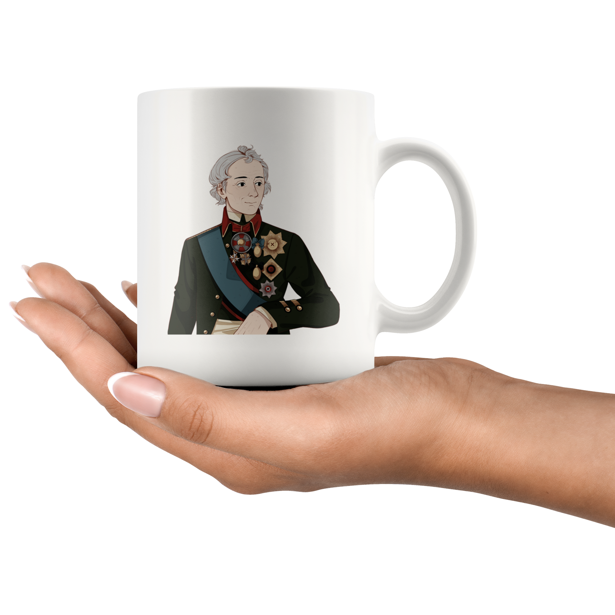 Alexander Suvorov Manga Style Mug - Napoleonic Impressions