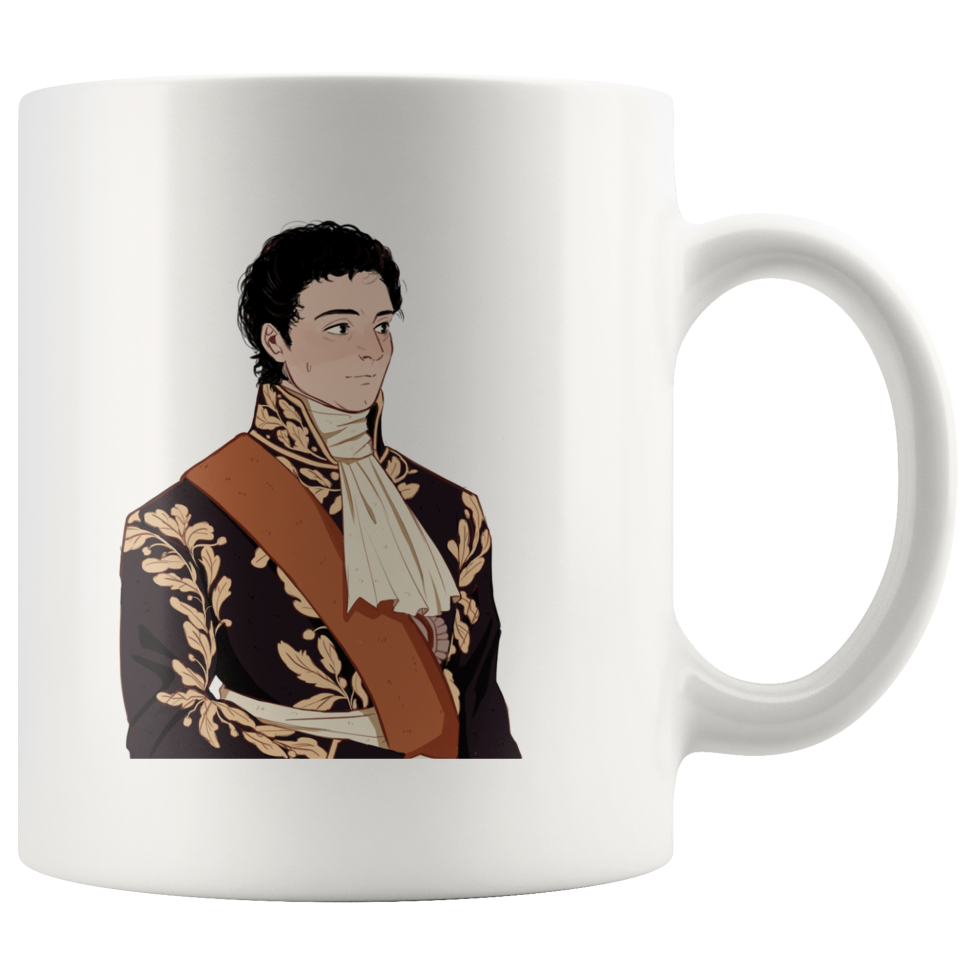 Marshal Berthier Manga Style Mug - Napoleonic Impressions