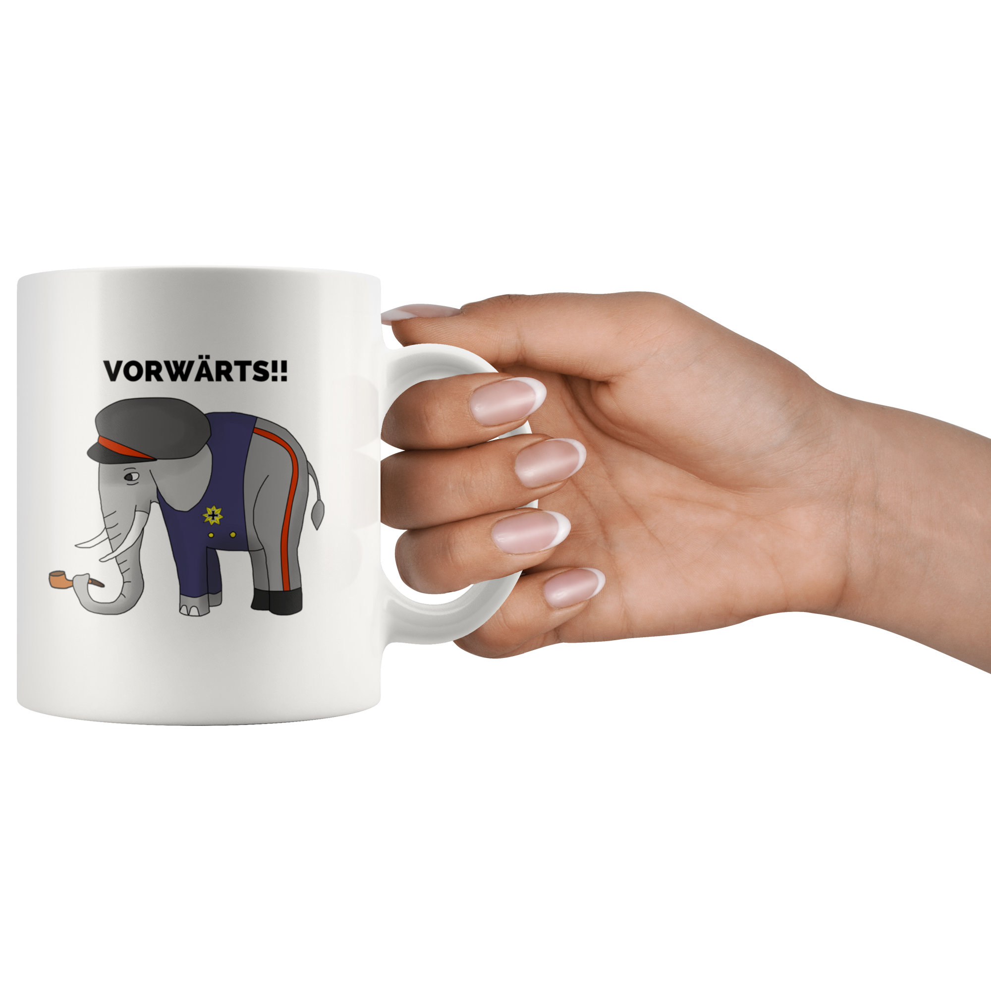 Gebhard von Blücher Elephant Mug - Napoleonic Impressions