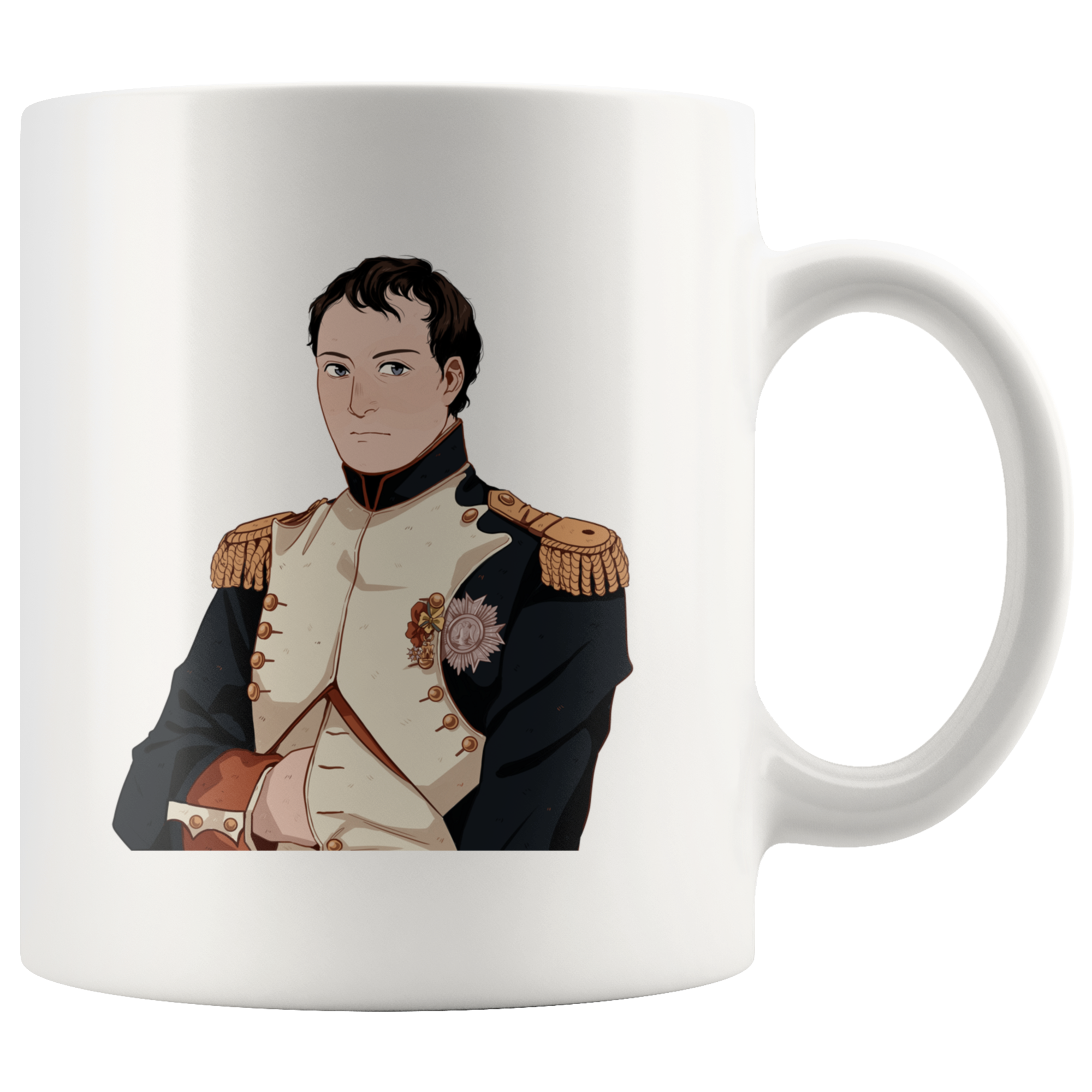 Emperor Napoleon Manga Style Mug - Napoleonic Impressions