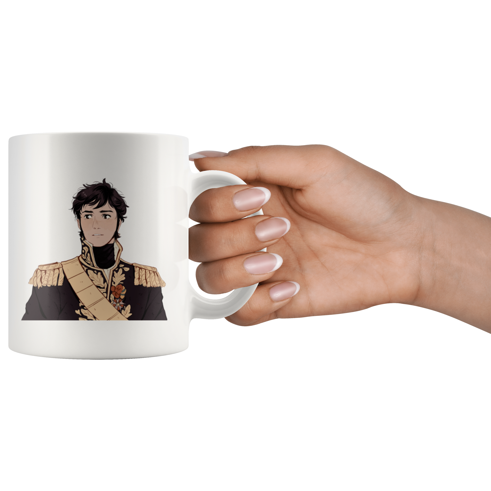 Marshal Lannes Manga Style Mug - Napoleonic Impressions