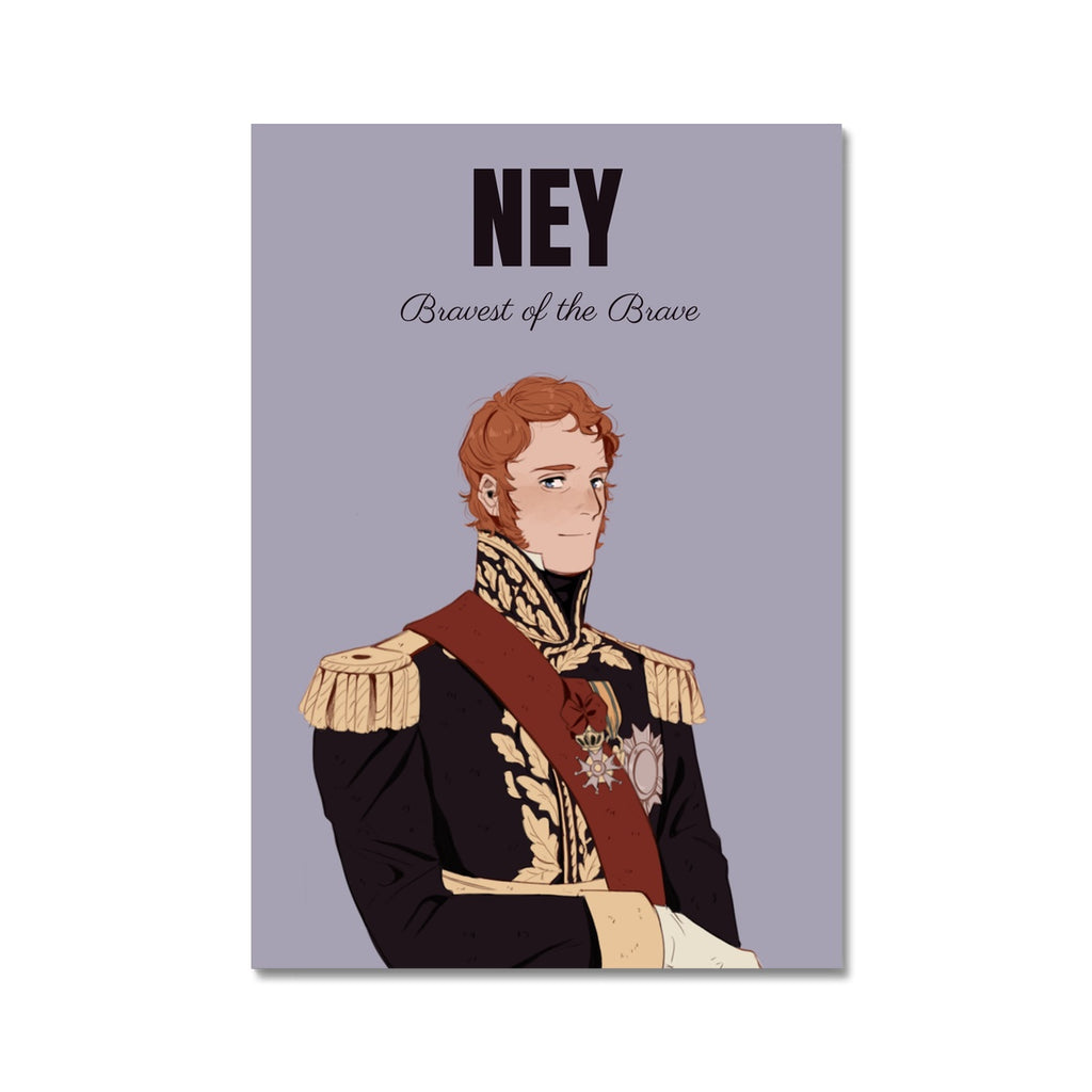 Marshal Ney Manga Style Art Print - Napoleonic Impressions
