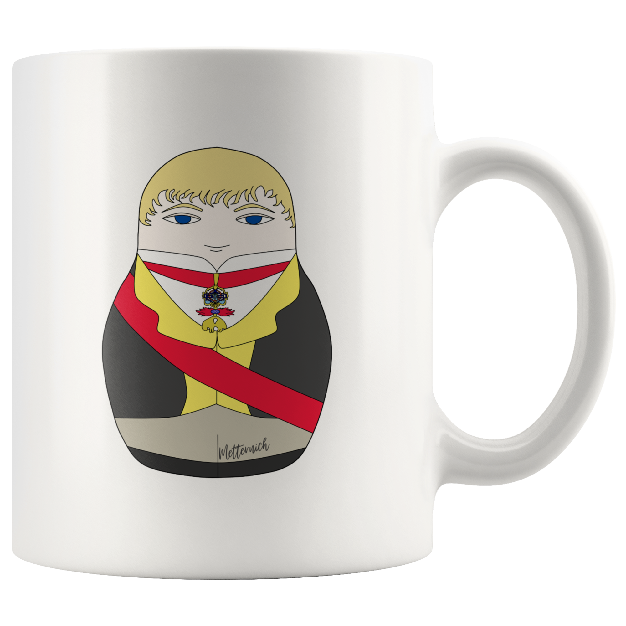 Klemens von Metternich Matryoshka Mug - Napoleonic Impressions