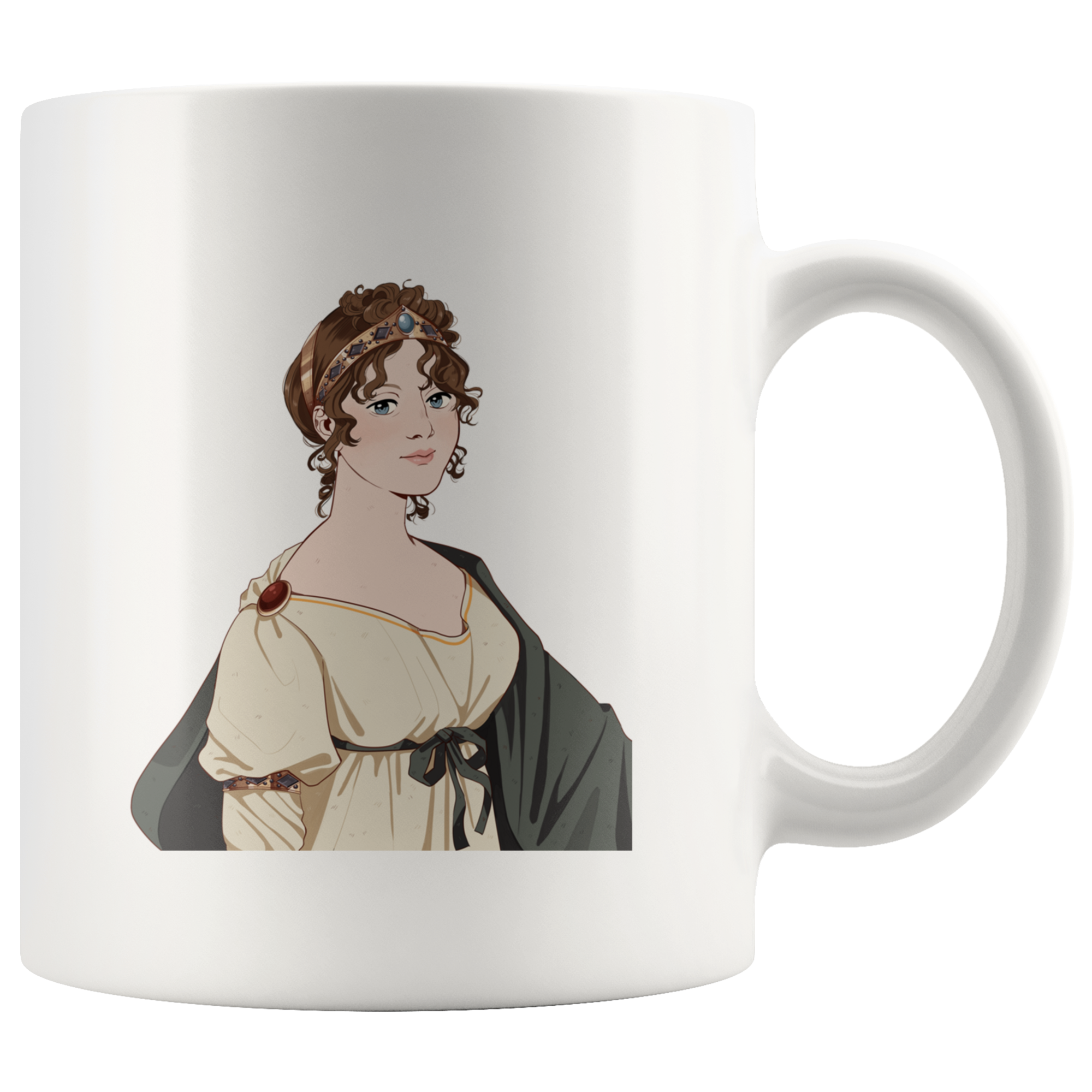 Queen Louise of Prussia Manga Style Mug - Napoleonic Impressions