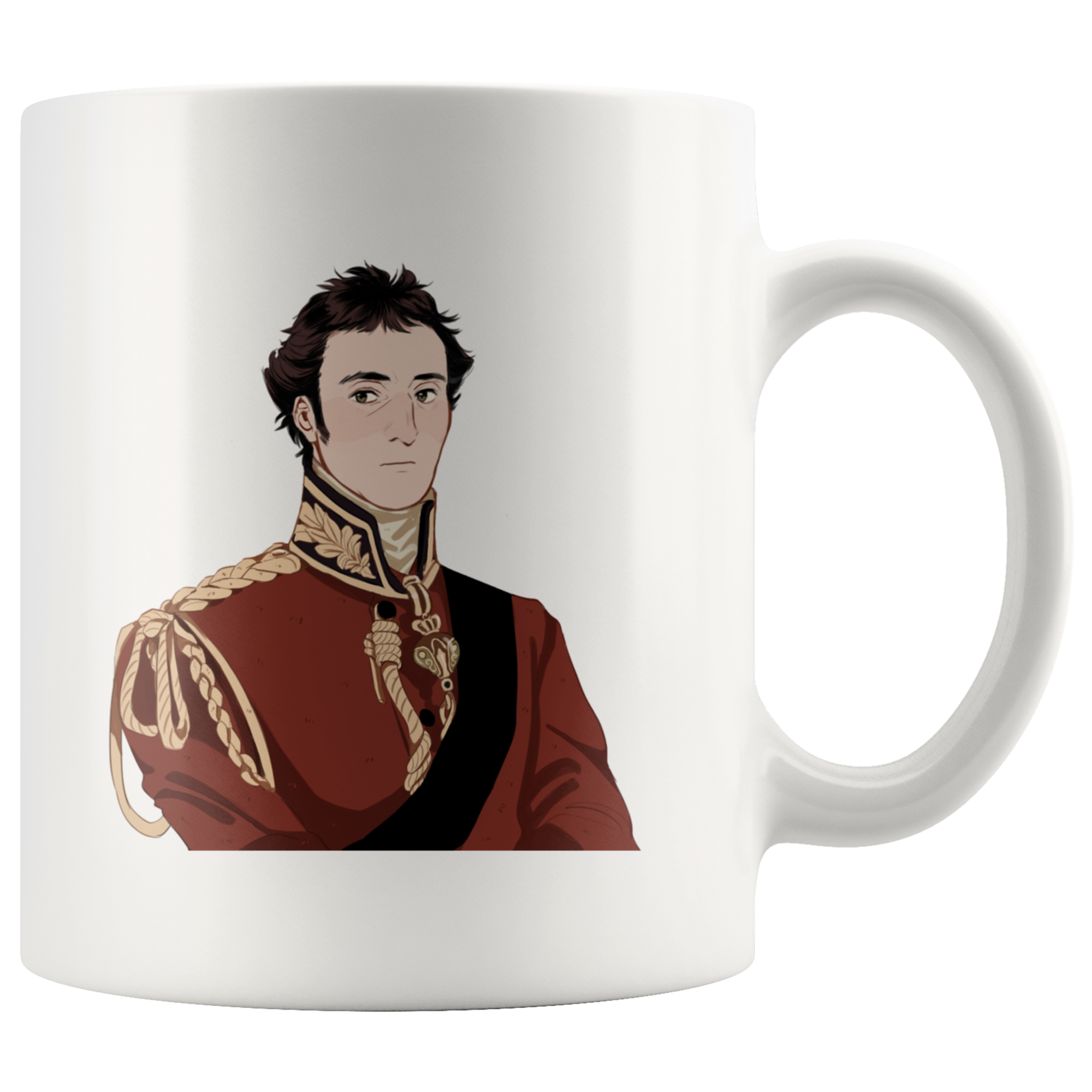 Duke of Wellington Manga Style Mug - Napoleonic Impressions