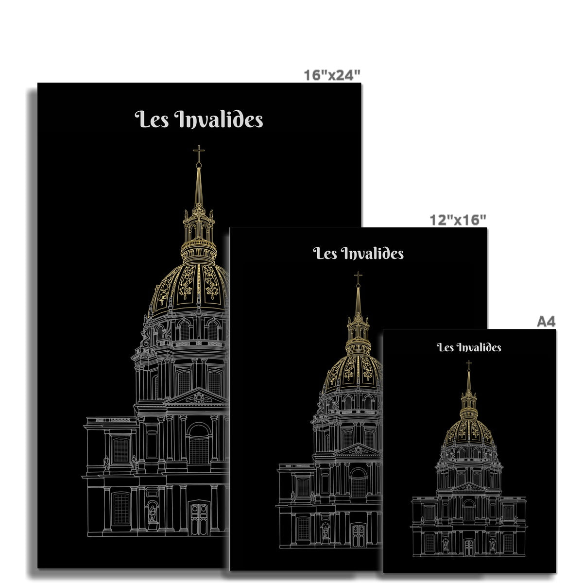 Les Invalides Poster - Napoleonic Impressions