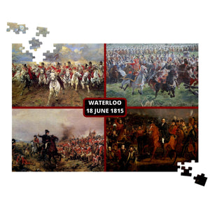 Battle of Waterloo Collage Jigsaw Puzzle - Napoleonic Impressions
