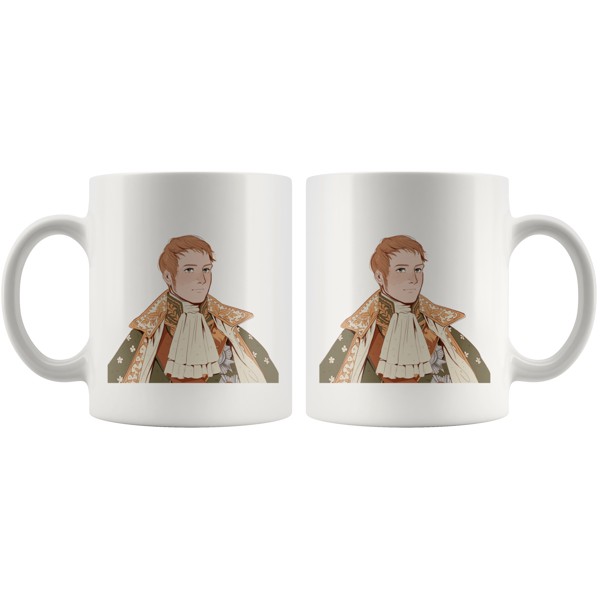 Eugene de Beauharnais Manga Style Mug - Napoleonic Impressions