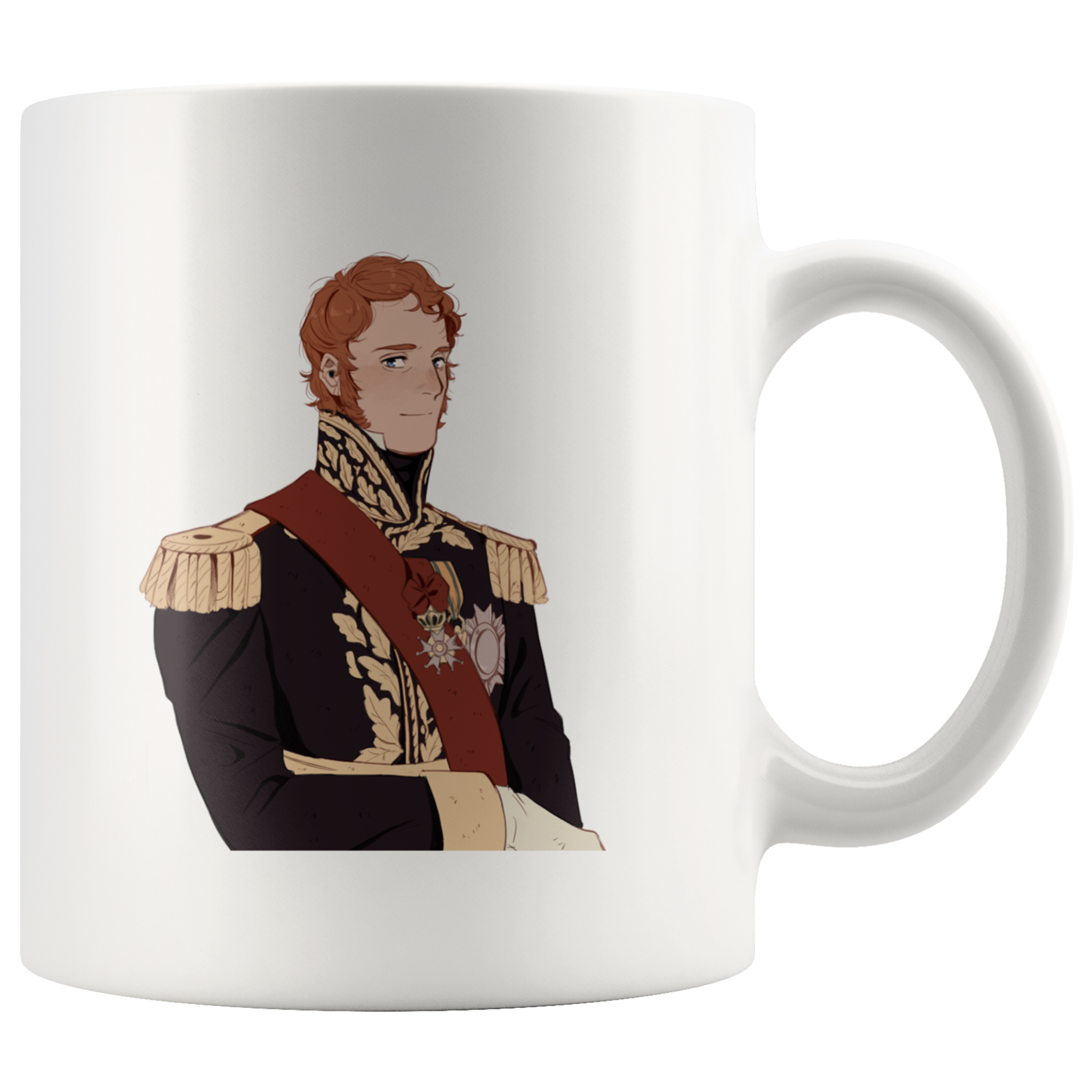 Marshal Ney Manga Style Mug - Napoleonic Impressions