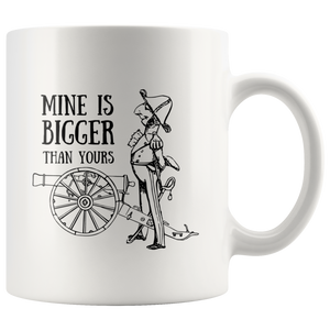 'Mine is Bigger than Yours' Funny History Mug - Napoleonic Impressions