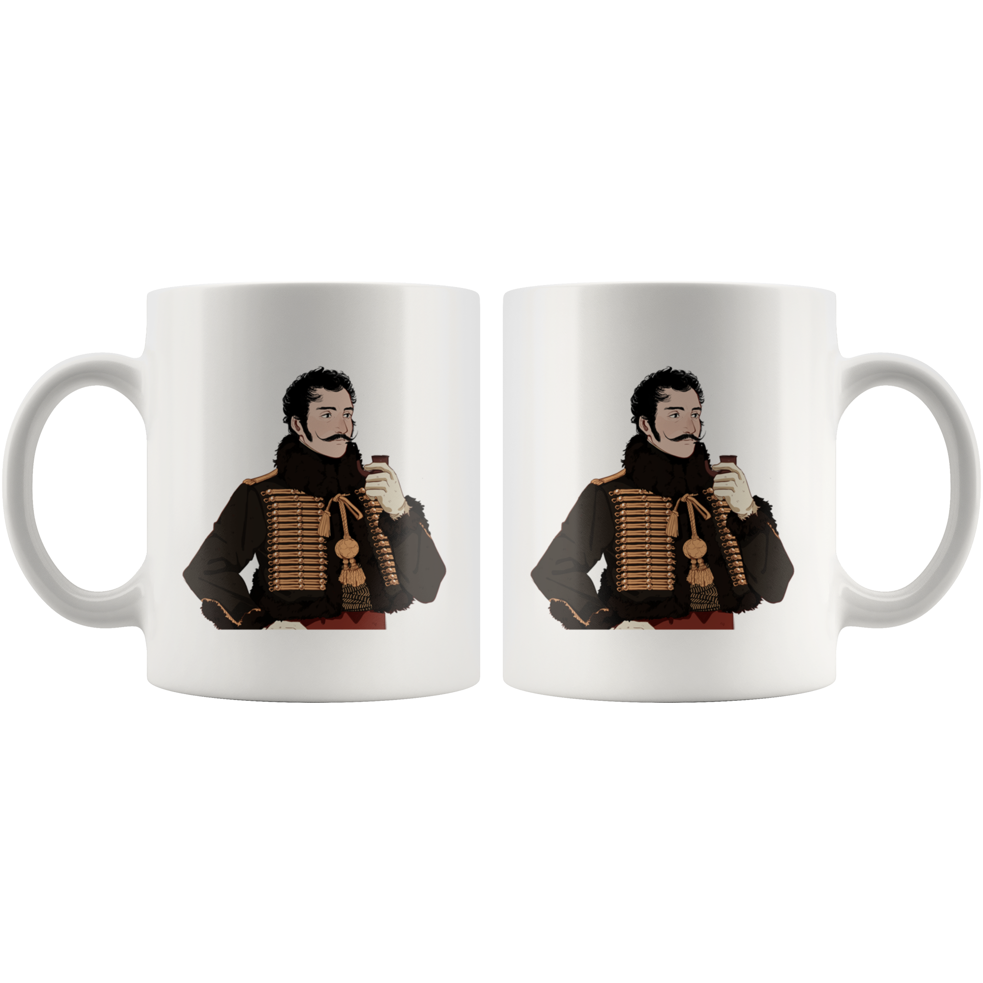 General Lasalle Manga Style Mug - Napoleonic Impressions