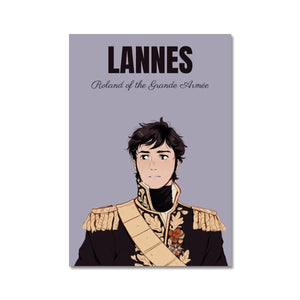 Marshal Lannes Manga Style Art Print - Napoleonic Impressions