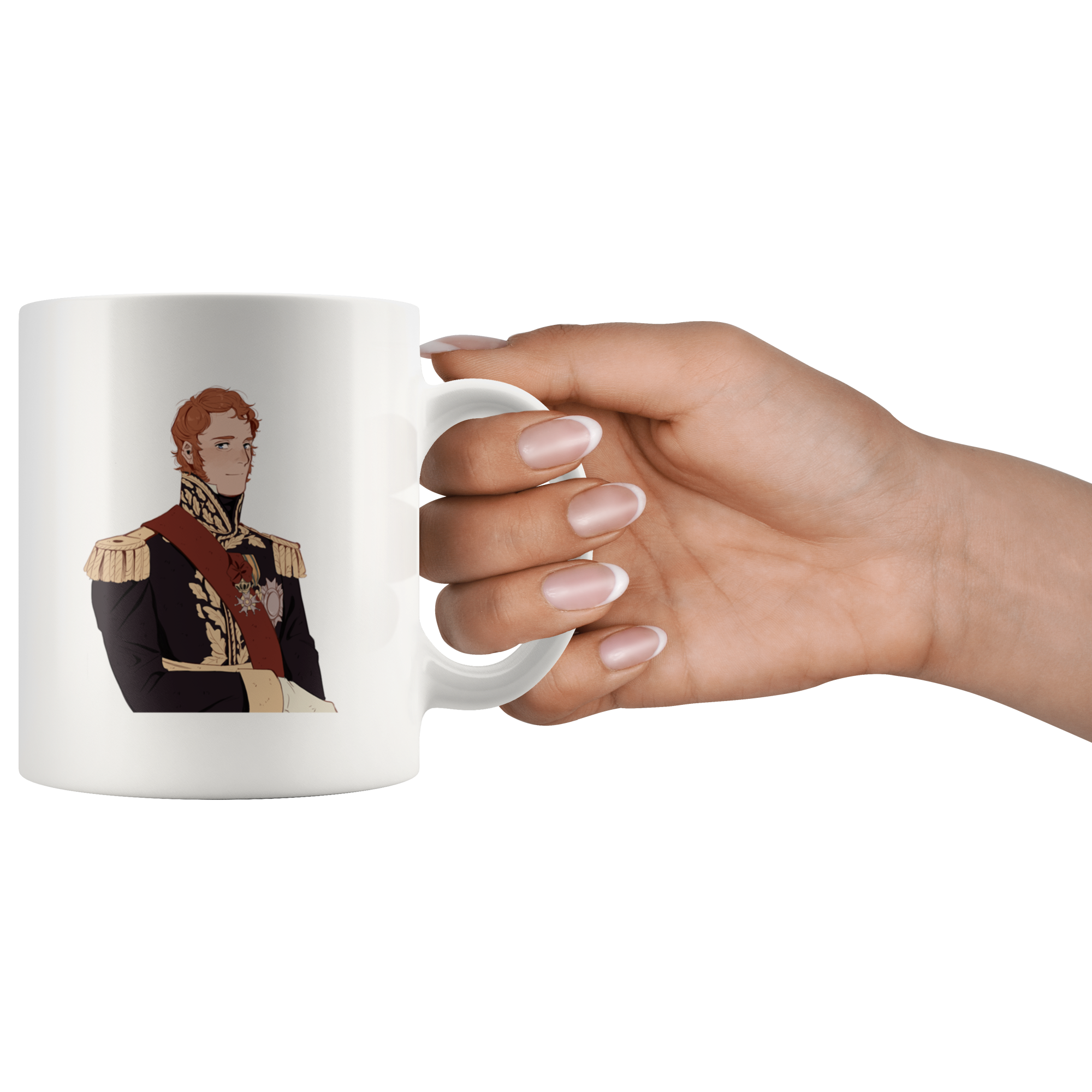 Marshal Ney Manga Style Mug - Napoleonic Impressions