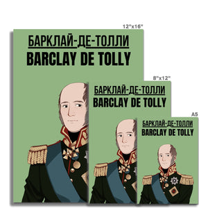 Mikhail Barclay de Tolly Manga Art Print - Napoleonic Impressions