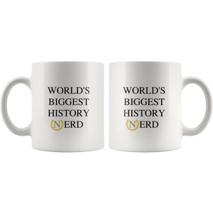 'World's Biggest History Nerd' Mug - Napoleonic Impressions