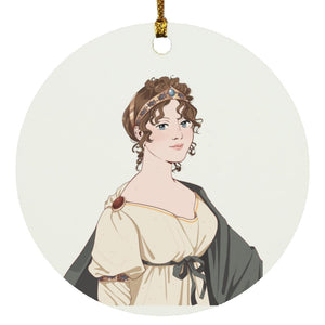 Manga Queen Louise of Prussia Christmas Ornament