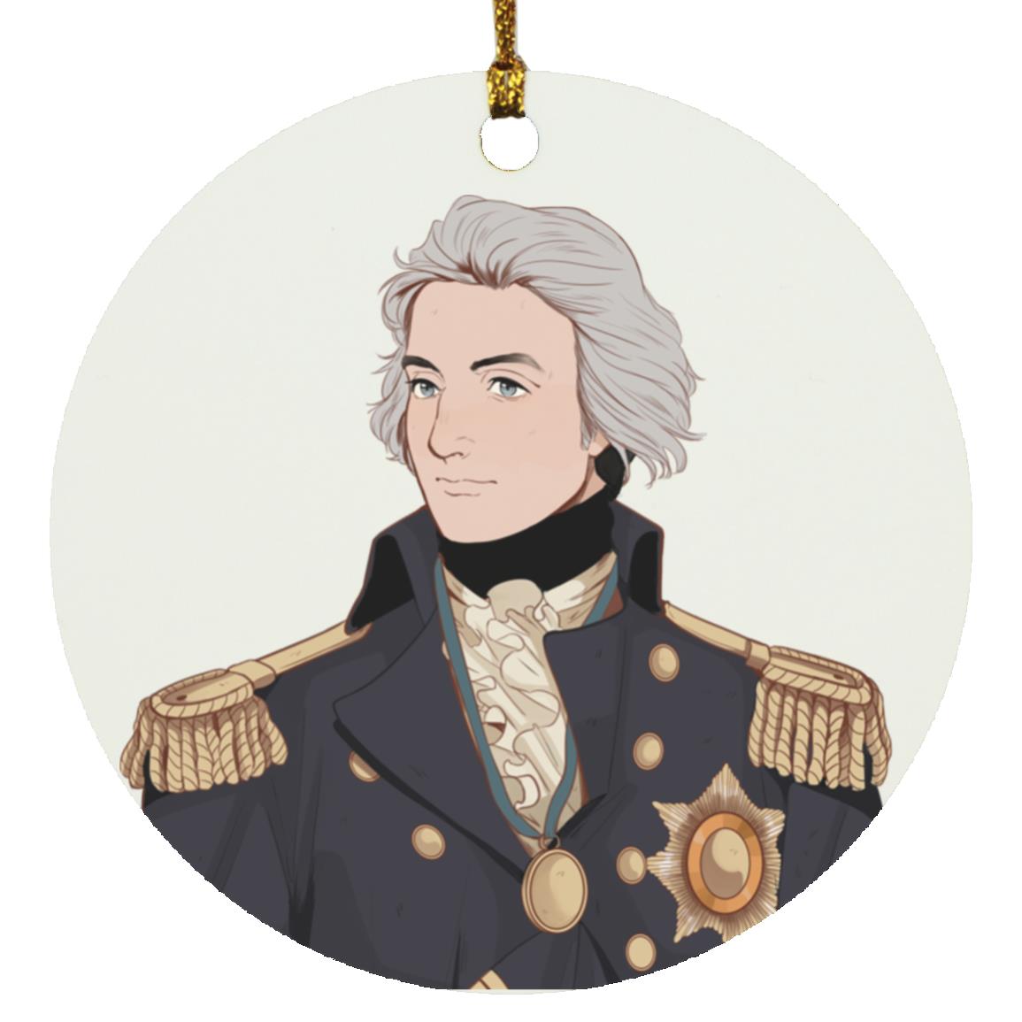 Manga Admiral Nelson Christmas Ornament