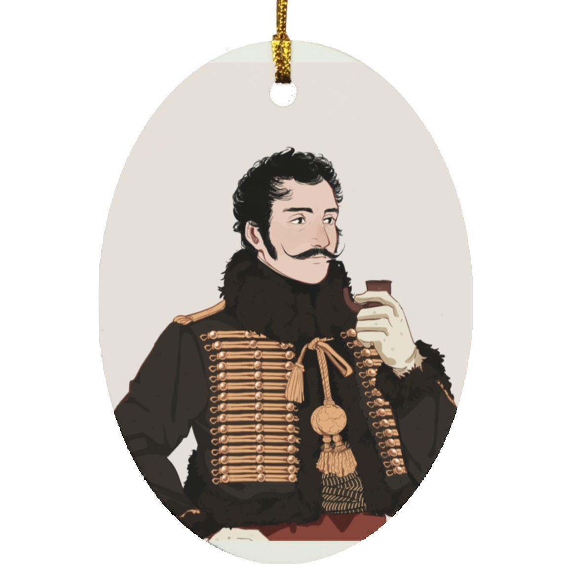 Manga General Lasalle Christmas Ornament - Napoleonic Impressions