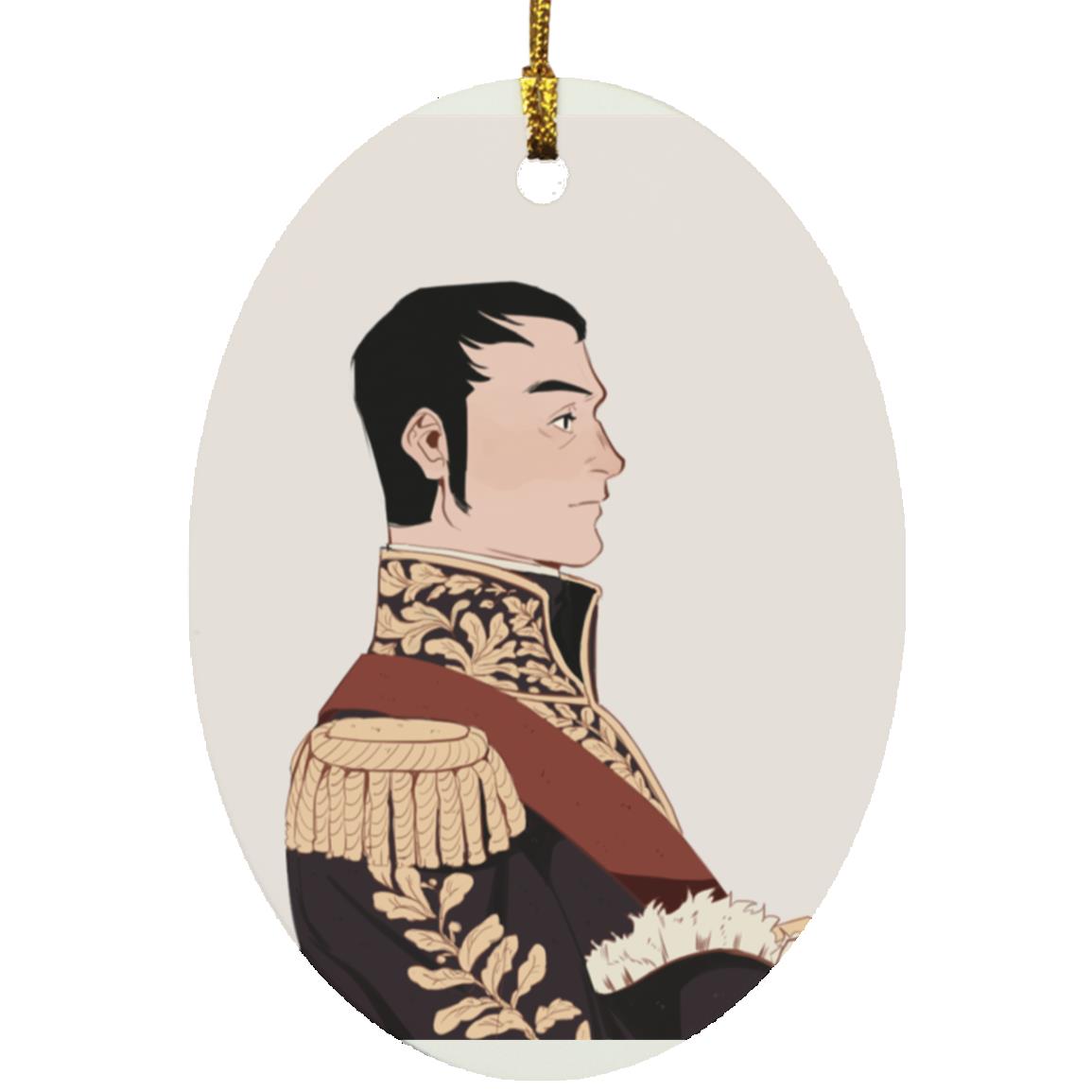Manga Marshal Oudinot Christmas Ornament - Napoleonic Impressions
