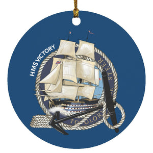 HMS Victory Christmas Ornament