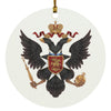 Russian Imperial Eagle Christmas Ornament