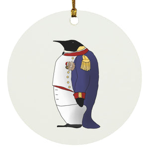 Emperor Penguin Napoleon Ornament - Napoleonic Impressions