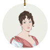 Manga Queen Hortense Christmas Ornament