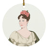 Manga Empress Marie-Louise Christmas Ornament