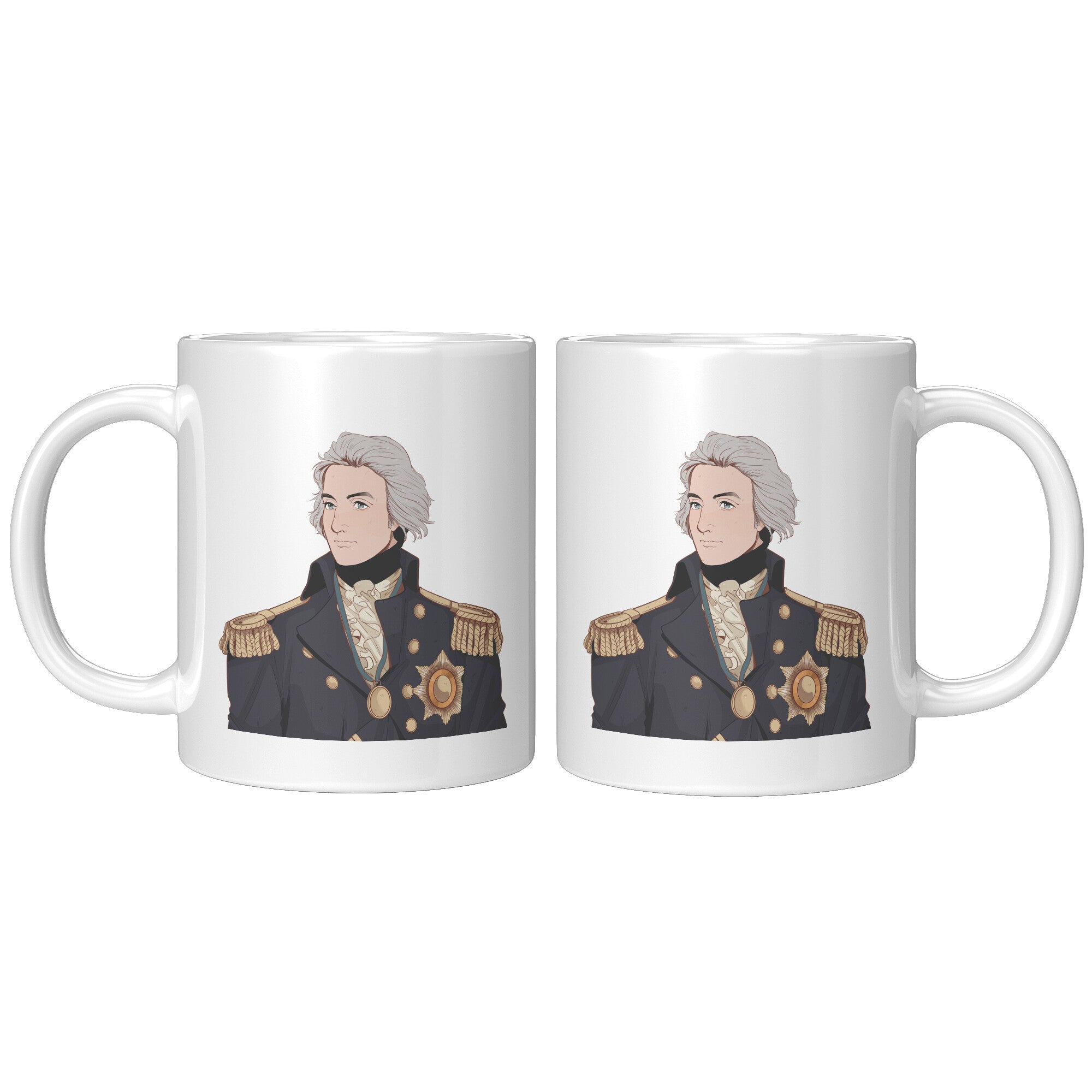 Horatio Nelson Manga Style Mug