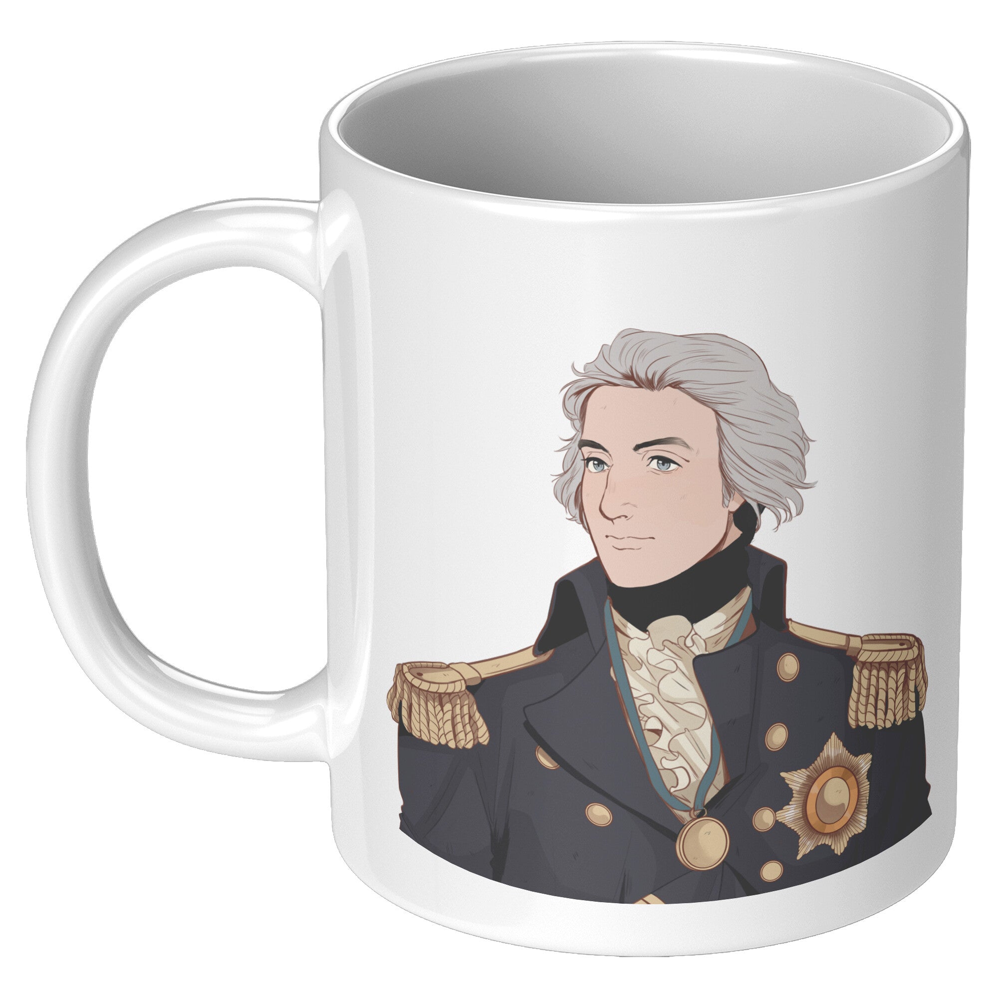 Horatio Nelson Manga Style Mug