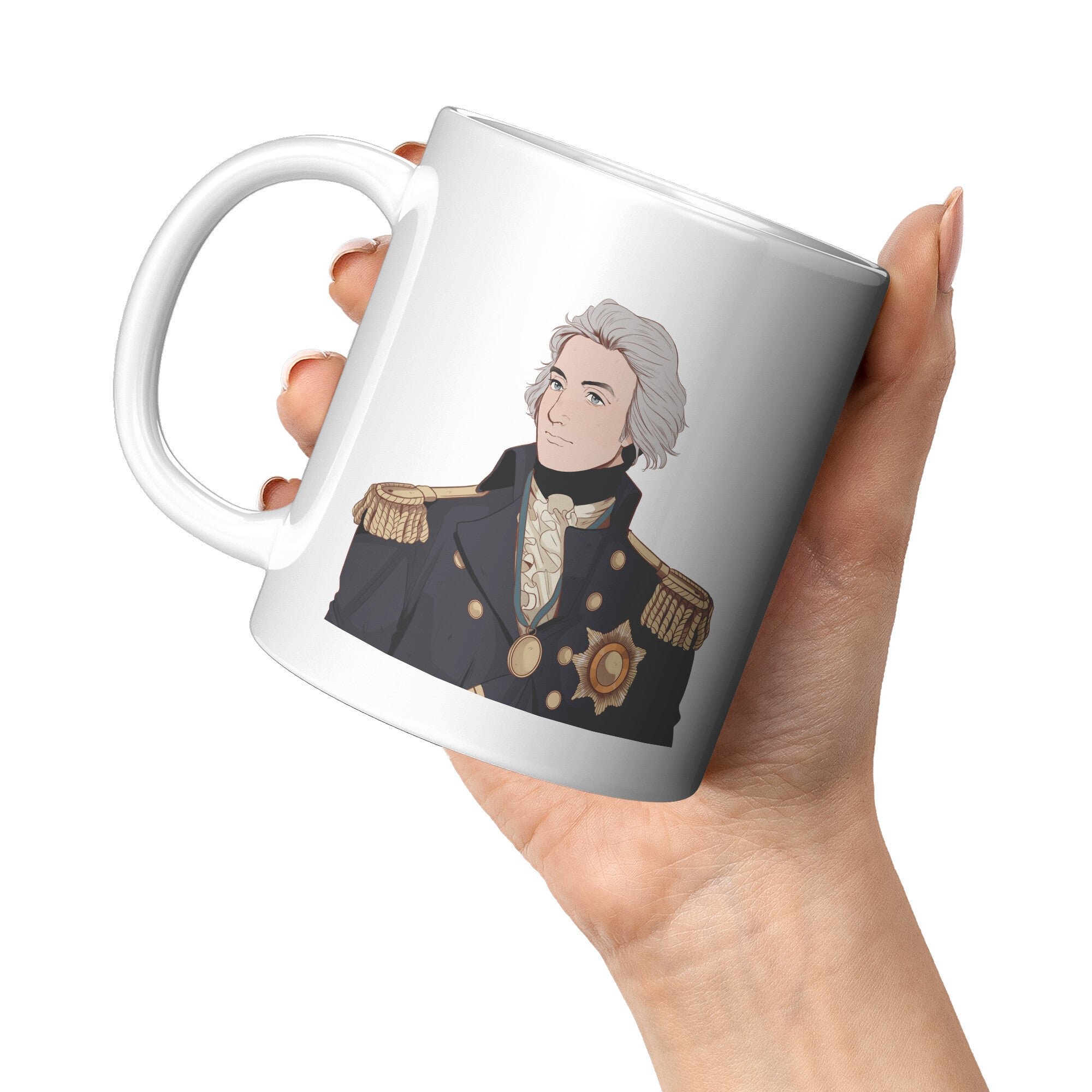 Horatio Nelson Manga Style Mug