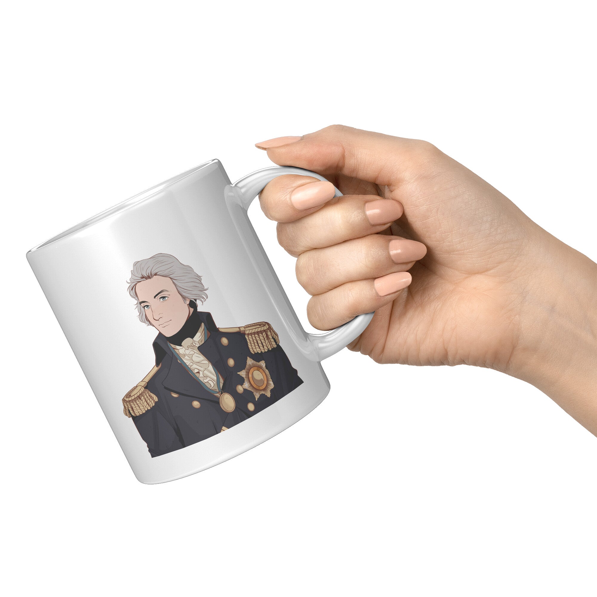 Horatio Nelson Manga Style Mug