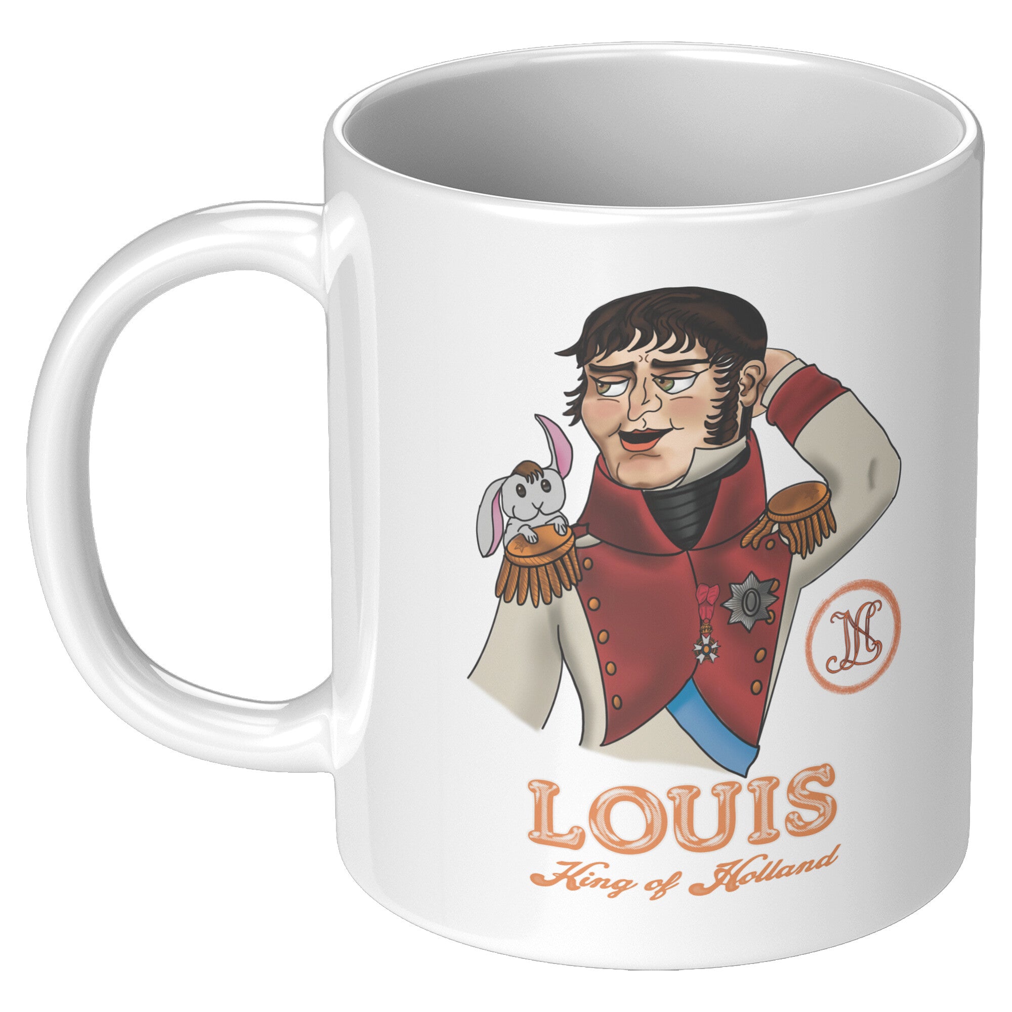Louis Bonaparte King of Holland Cartoon Mug