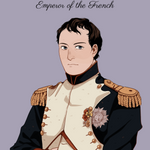 Emperor Napoleon Manga Style Art Print - Napoleonic Impressions