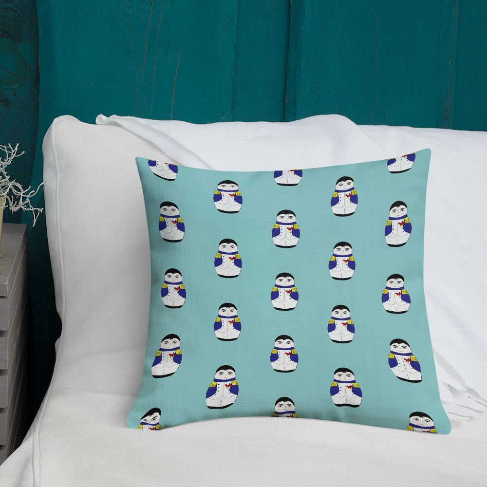 Napoleon Matryoshka Pattern Sofa Cushion - Napoleonic Impressions