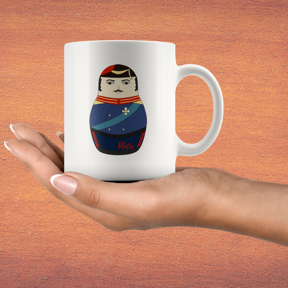 Ataman Platov Matryoshka Mug - Napoleonic Impressions