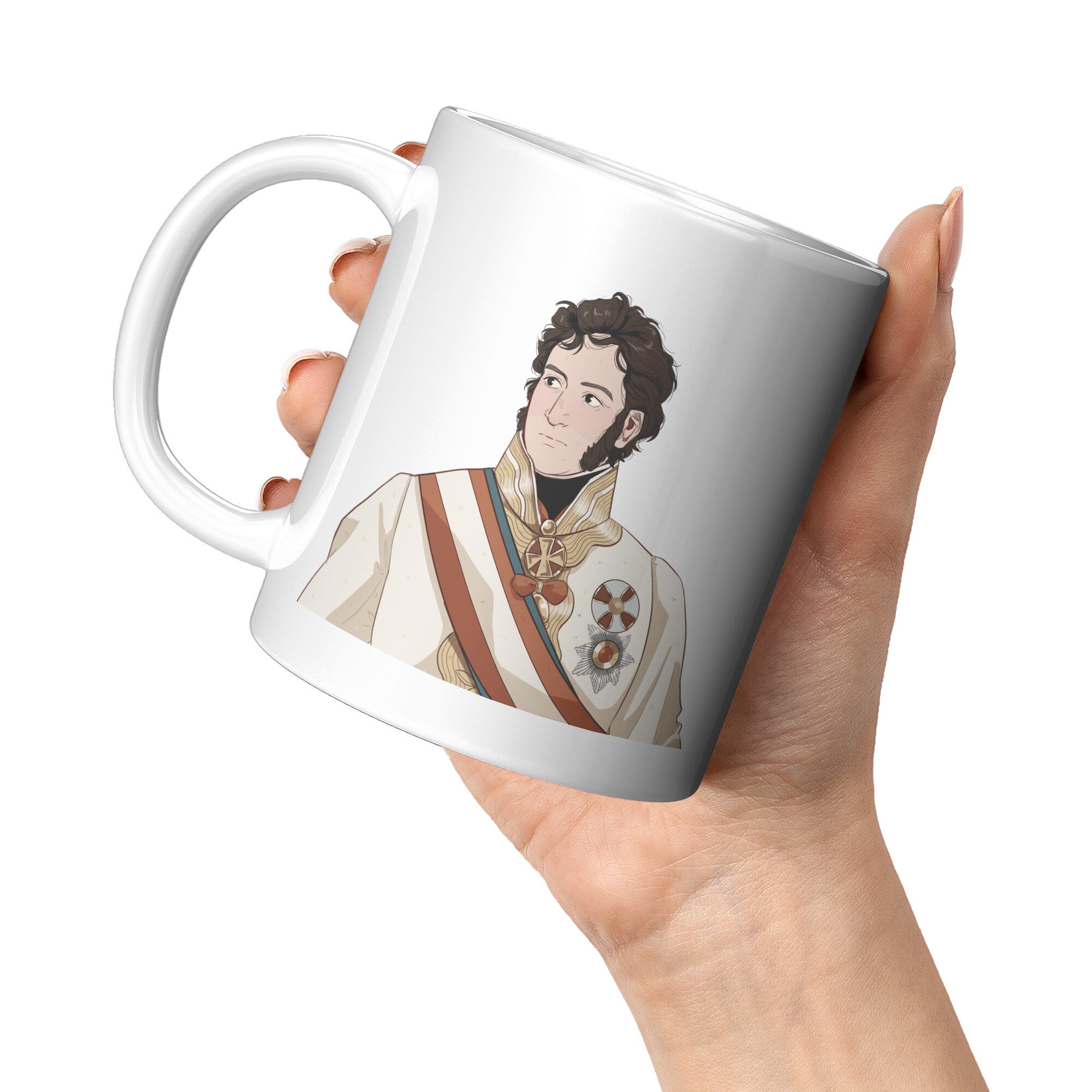 Prince Schwarzenberg Manga Style Mug