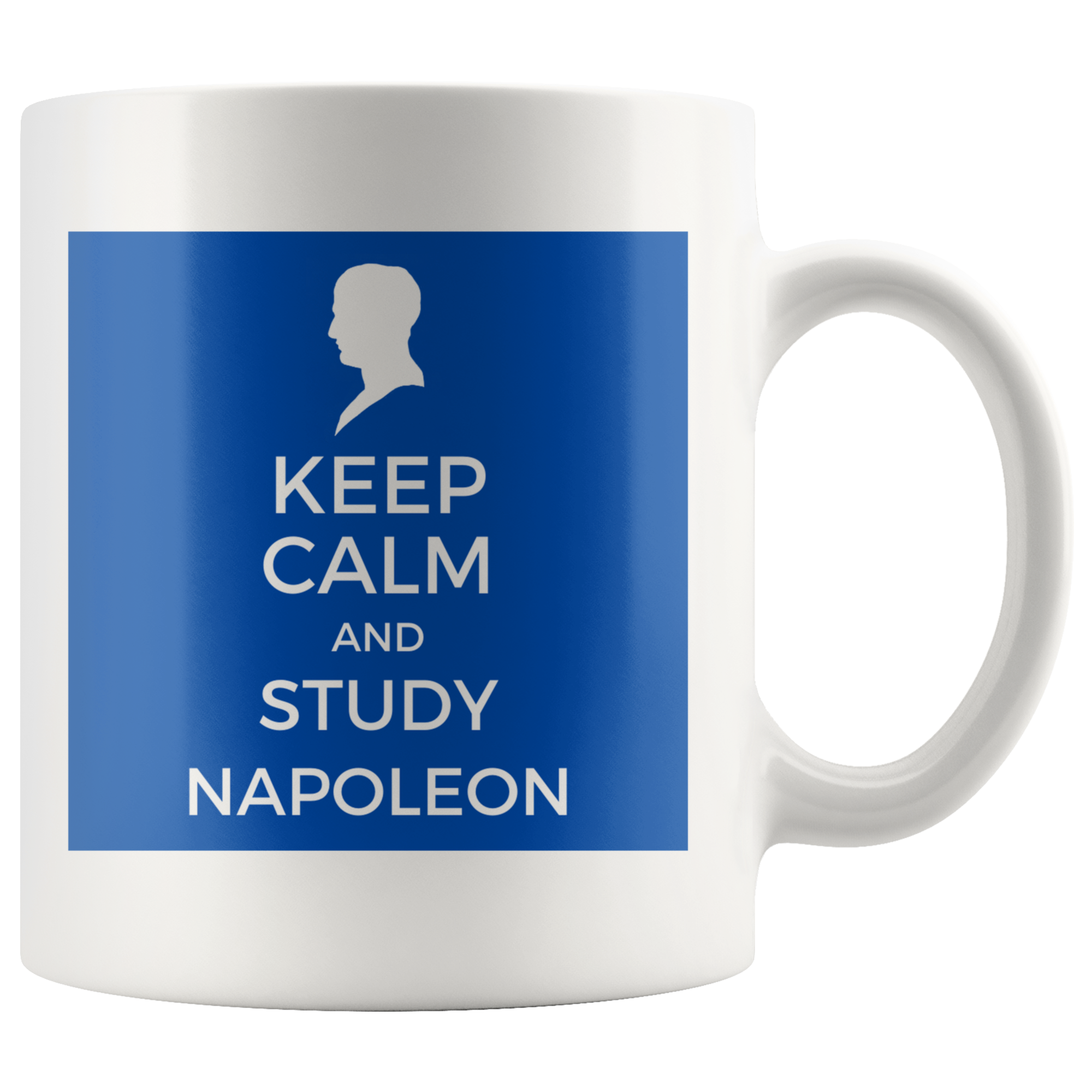 Keep Calm and Study Napoleon Mug - Napoleonic Impressions