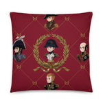 Napoleon & Co. Chibi Manga Cushion (Red) - Napoleonic Impressions