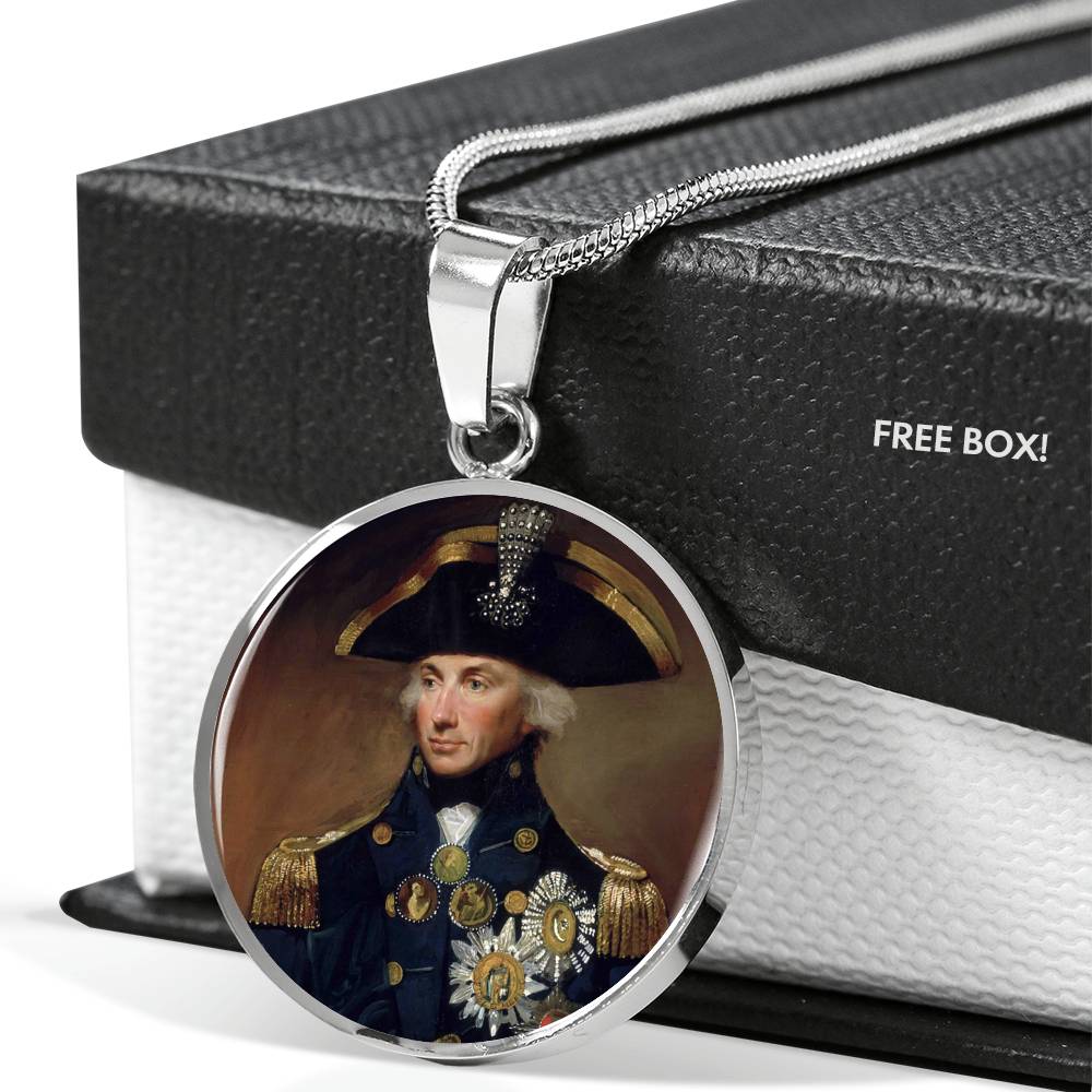 Admiral Horatio Nelson Circle Pendant - Napoleonic Impressions