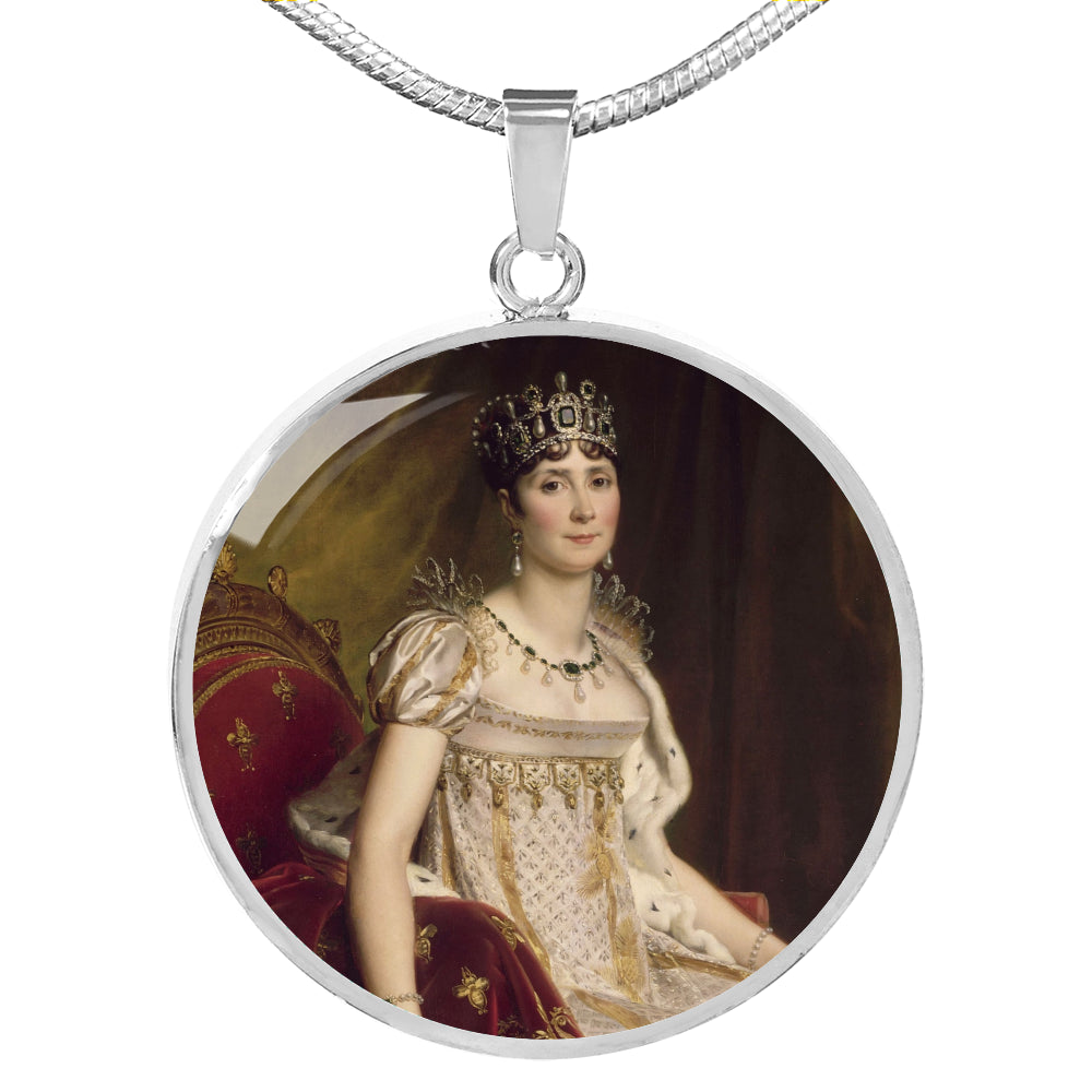 Empress Josephine Circle Pendant - Napoleonic Impressions