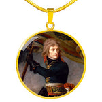 Bonaparte at the Bridge of Arcole Circle Pendant - Napoleonic Impressions