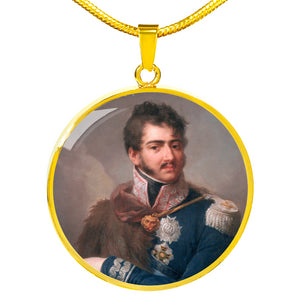 Jozef Poniatowski Circle Pendant - Napoleonic Impressions