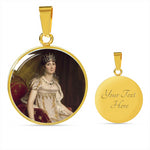 Empress Josephine Circle Pendant - Napoleonic Impressions