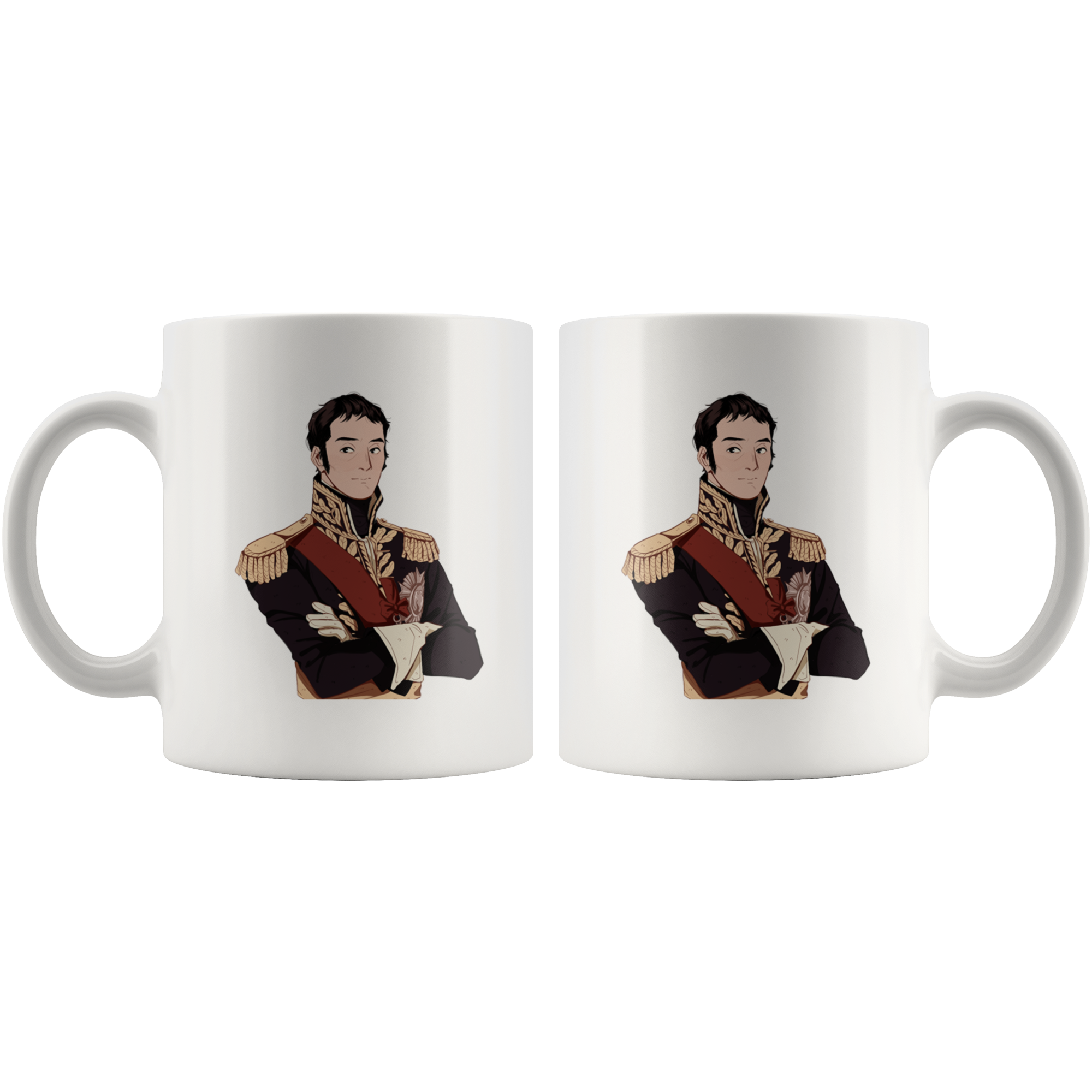 Marshal Massena Manga Style Mug - Napoleonic Impressions