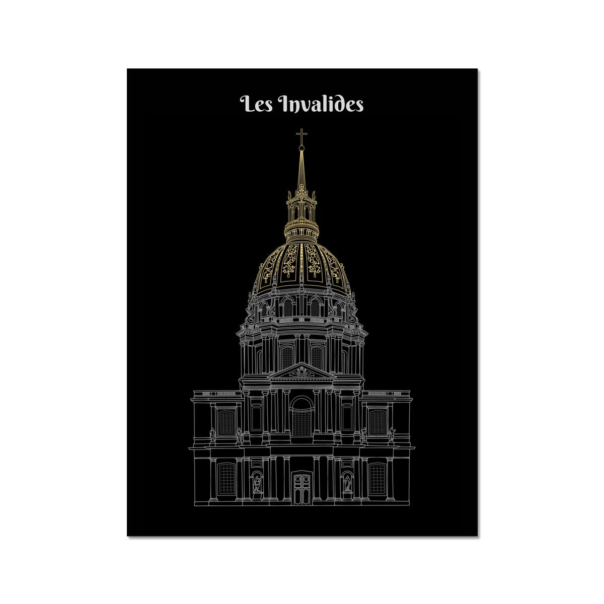 Les Invalides Poster - Napoleonic Impressions