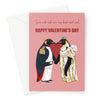 Napoleon & Josephine Penguin Valentine's Card - Napoleonic Impressions