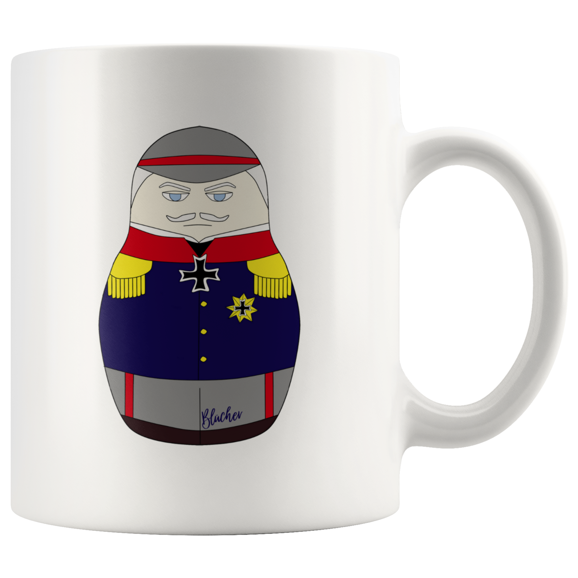 Gebhard von Blücher Matryoshka Mug - Napoleonic Impressions