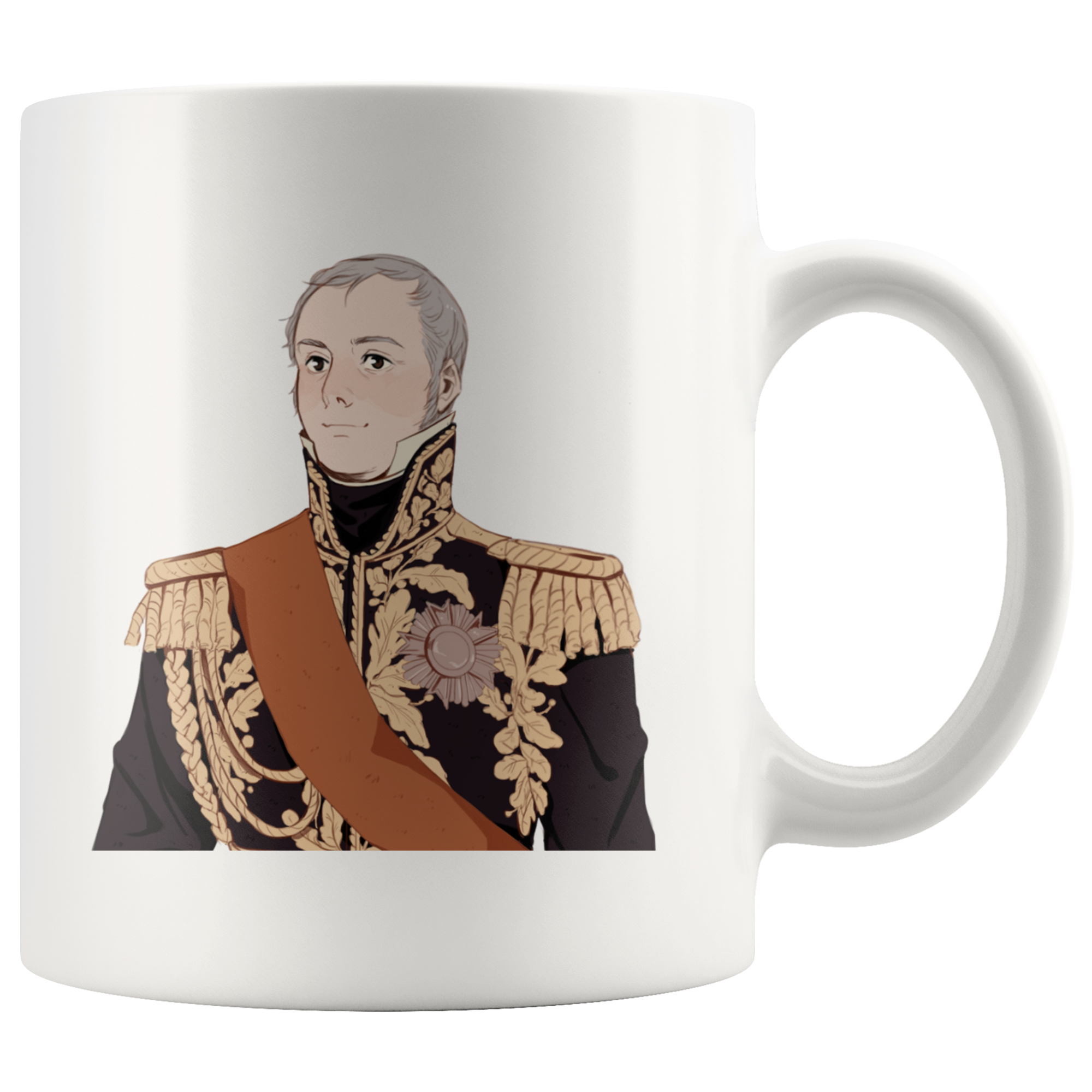 Marshal MacDonald Manga Style Mug - Napoleonic Impressions