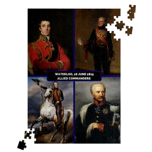 Allied commanders Battle of Waterloo Jigsaw Puzzle - Napoleonic Impressions